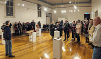 Fragments exhibtion opening in Narrandera, pic by Western Riverina Arts